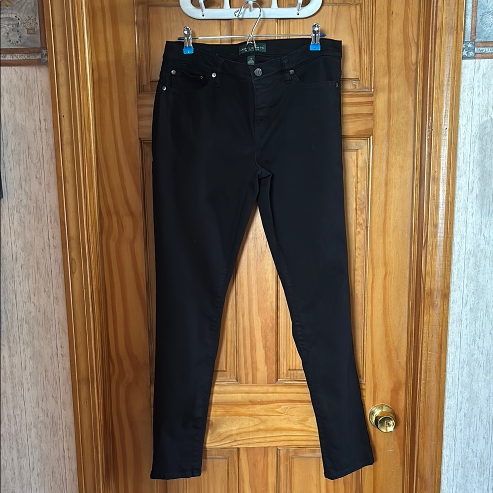 Lauren Ralph Lauren Jeans Women's Dark Black Skinny Jeans